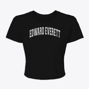 Edward Everett Elementary School Varsity Arch Women's Crop Top