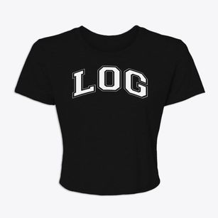 Log School Varsity Arch Women's Crop Top