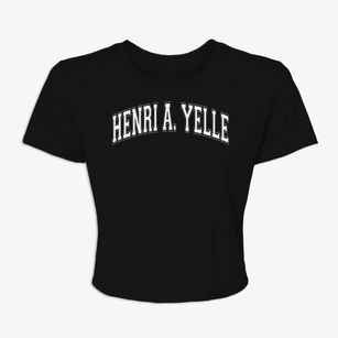 Henri A. Yelle Varsity Arch Women's Crop Top