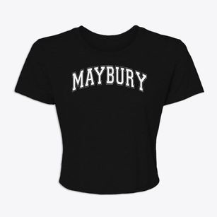 Maybury Elementary School Varsity Arch Women's Crop Top