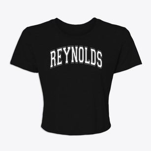 Reynolds Elementary School Varsity Arch Women's Crop Top
