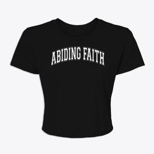 Abiding Faith Christian School Varsity Arch Women's Crop Top