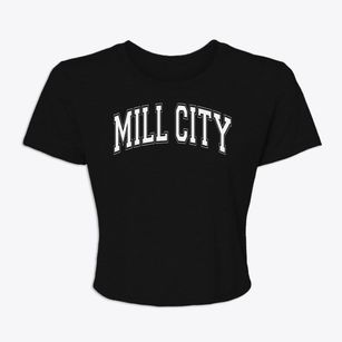 Mill City Montessori School Varsity Arch Women's Crop Top