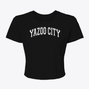 Yazoo City High School Varsity Arch Women's Crop Top