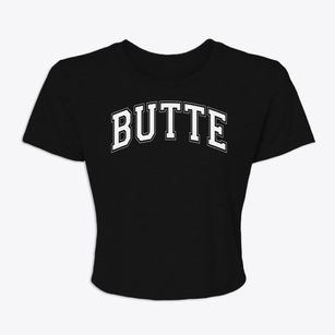 Butte Public School Varsity Arch Women's Crop Top