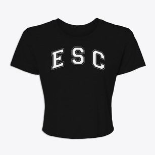 E S C School At Kingston Varsity Arch Women's Crop Top