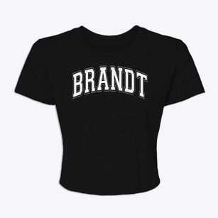 Brandt Elementary School Varsity Arch Women's Crop Top