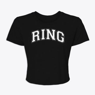 Ring Mountain Day School Varsity Arch Women's Crop Top