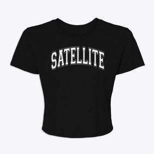Satellite Academy High School Varsity Arch Women's Crop Top