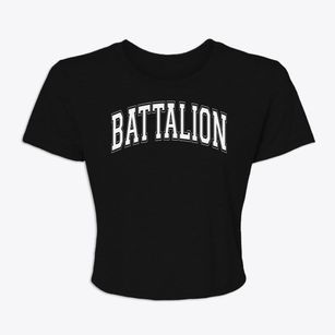 Battalion Christian Academy Varsity Arch Women's Crop Top