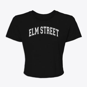 Elm Street Elementary School Varsity Arch Women's Crop Top