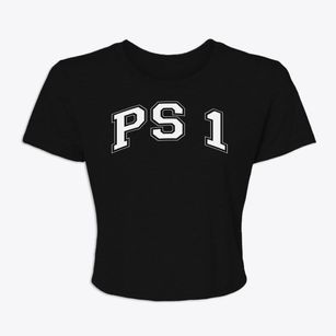 Ps 1 Varsity Arch Women's Crop Top