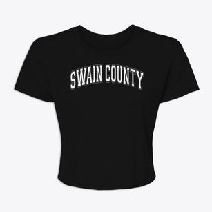 Swain County High School Varsity Arch Women's Crop Top