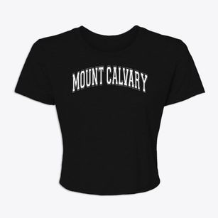 Mount Calvary Christian Academy Varsity Arch Women's Crop Top