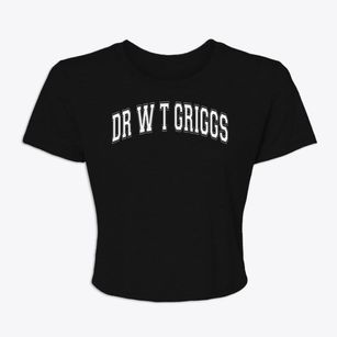 Dr W T Griggs Elementary School Varsity Arch Women's Crop Top