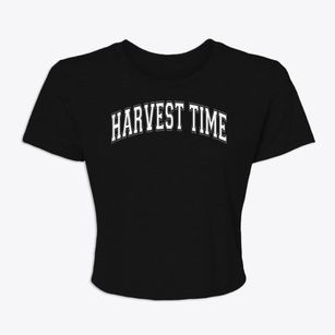 Harvest Time Christian Academy Varsity Arch Women's Crop Top