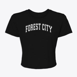 Forest City Elementary School Varsity Arch Women's Crop Top