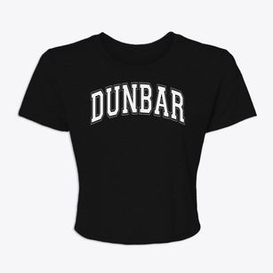 Dunbar Elementary School Varsity Arch Women's Crop Top
