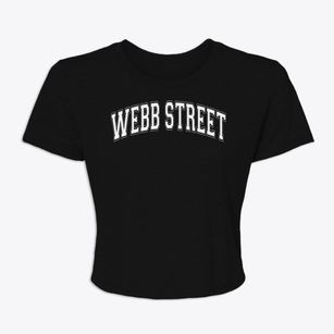 Webb Street School Varsity Arch Women's Crop Top