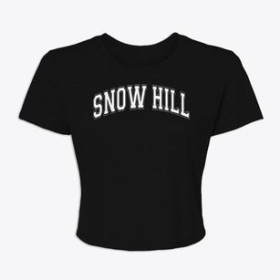 Snow Hill Primary School Varsity Arch Women's Crop Top