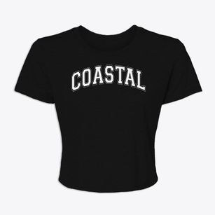 Coastal Christian High School Varsity Arch Women's Crop Top