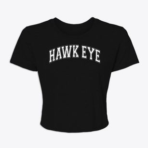 Hawk Eye Elementary School Varsity Arch Women's Crop Top