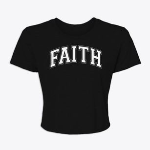 Faith Elementary School Varsity Arch Women's Crop Top