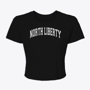 North Liberty School Varsity Arch Women's Crop Top