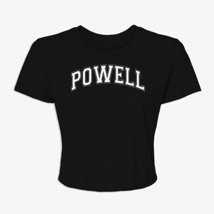 Powell Elementary School Varsity Arch Women's Crop Top