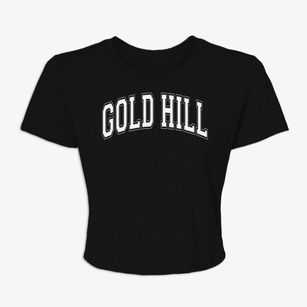 Gold Hill School Varsity Arch Women's Crop Top