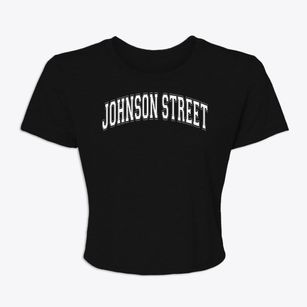 Johnson Street Global Studies Varsity Arch Women's Crop Top