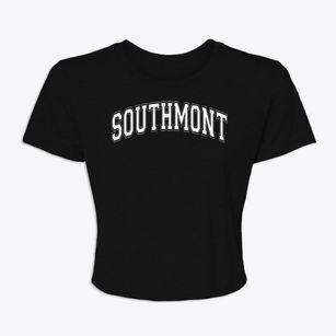 Southmont Elementary School Varsity Arch Women's Crop Top