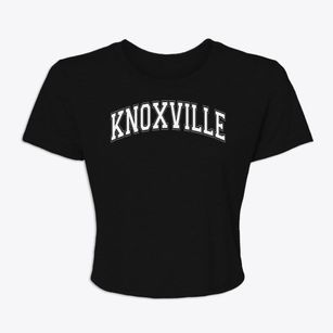 Knoxville Elementary School Varsity Arch Women's Crop Top