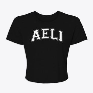 Academy For Early Learning Independent Chartered School Varsity Arch Women's Crop Top