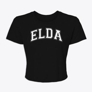 Elda Elementary School Varsity Arch Women's Crop Top