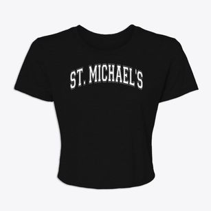 Saint Michael's Academy Varsity Arch Women's Crop Top
