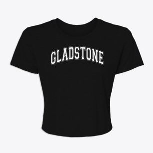 Gladstone Elementary School Varsity Arch Women's Crop Top