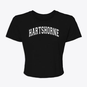 Hartshorne Elementary School Varsity Arch Women's Crop Top