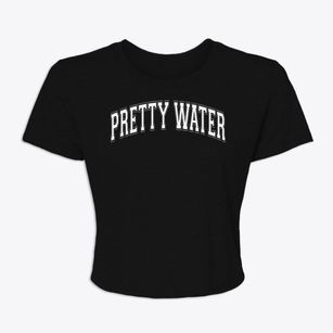 Pretty Water Elementary School Varsity Arch Women's Crop Top