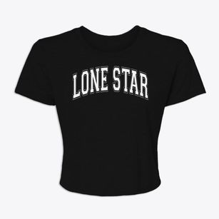 Lone Star Elementary School Varsity Arch Women's Crop Top