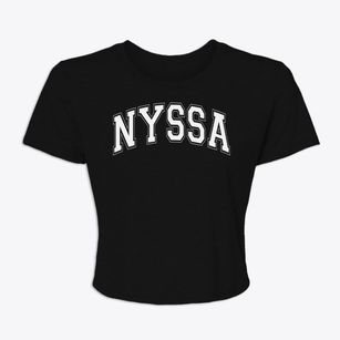 Nyssa Elementary School Varsity Arch Women's Crop Top