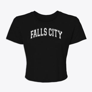 Falls City Elementary School Varsity Arch Women's Crop Top