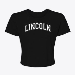Lincoln Elementary School Varsity Arch Women's Crop Top