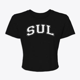 School Of Unlimited Learning Varsity Arch Women's Crop Top