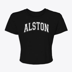 Alston Middle School Varsity Arch Women's Crop Top