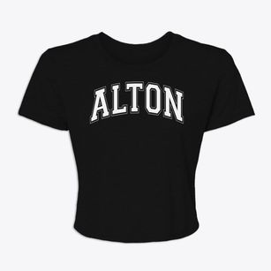Alton Elementary School Varsity Arch Women's Crop Top