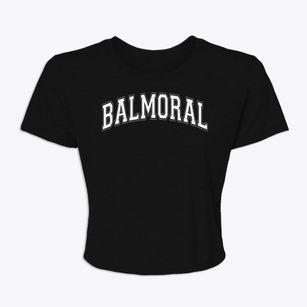 Balmoral Elementary School Varsity Arch Women's Crop Top