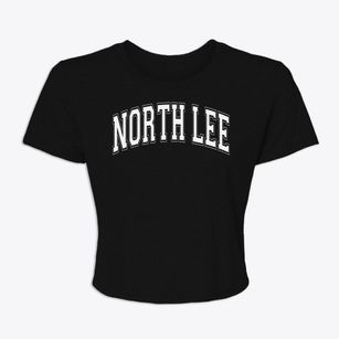 North Lee Elementary School Varsity Arch Women's Crop Top