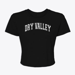 Dry Valley School Varsity Arch Women's Crop Top