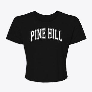 Pine Hill Christian School Varsity Arch Women's Crop Top